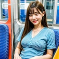 電車で遭遇した痴女 10枚目
