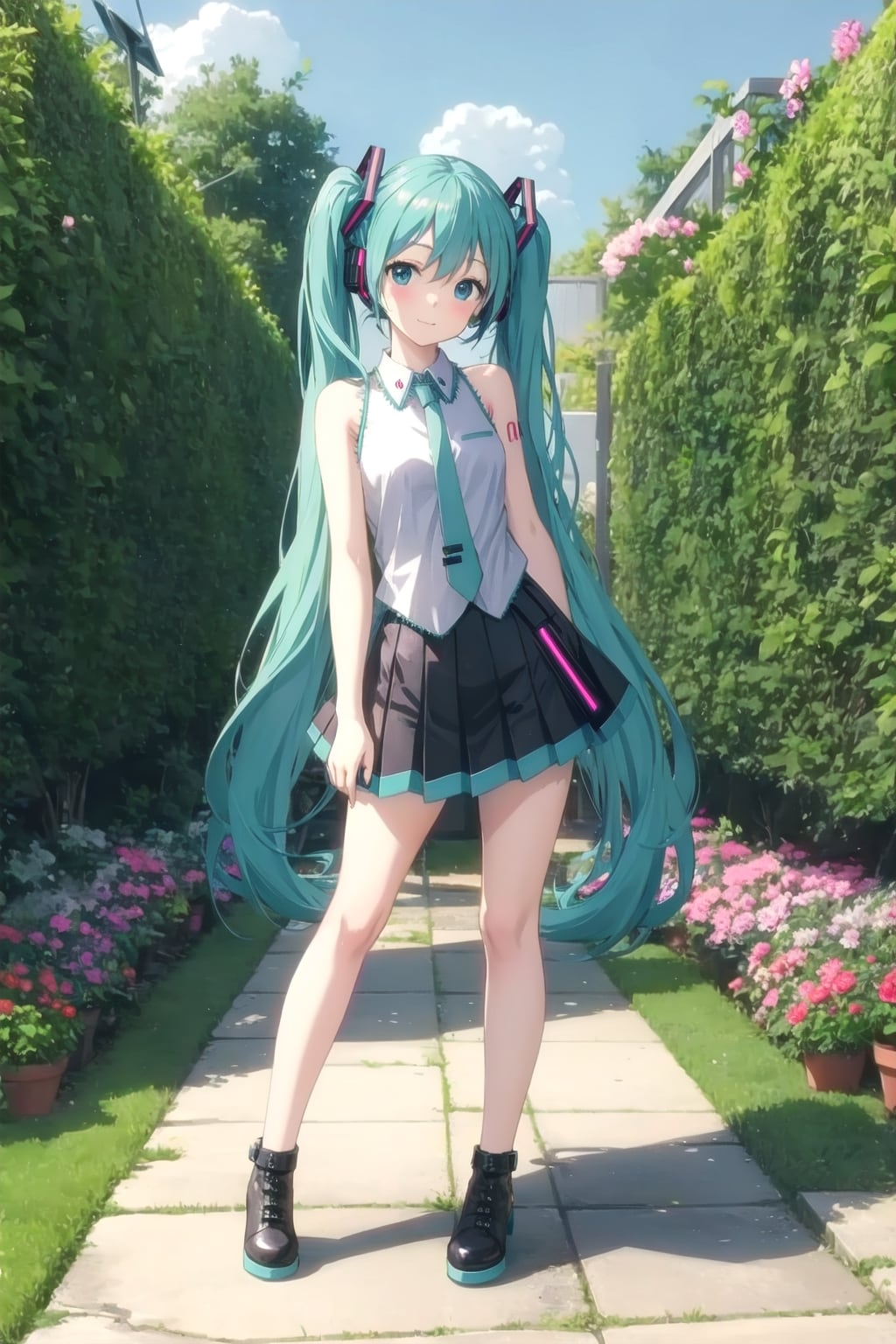 初音ミク、可愛いポーズ