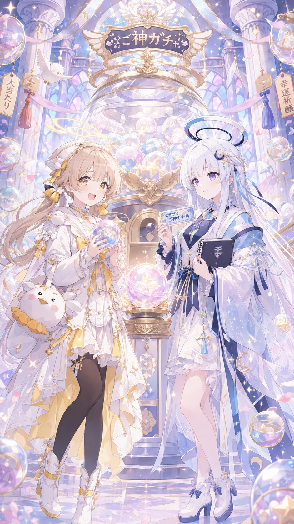 回すと願いが叶う(かもしれない)ガチャガチャの神殿【3/4】