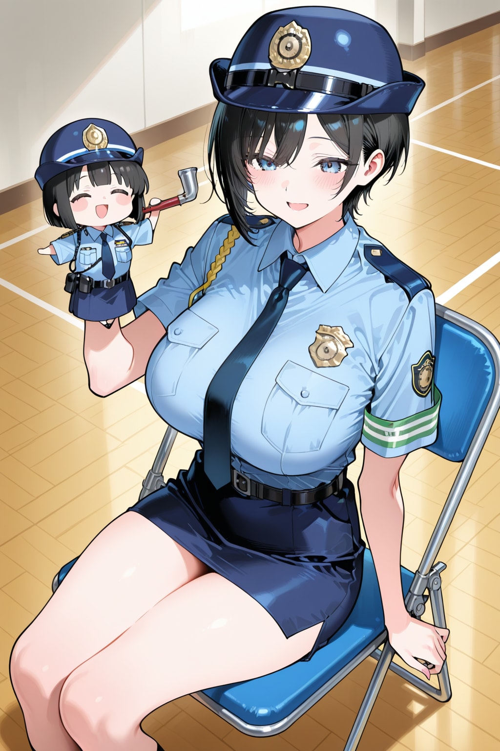 交通安全のお姉さん | の人気AIイラスト・グラビア