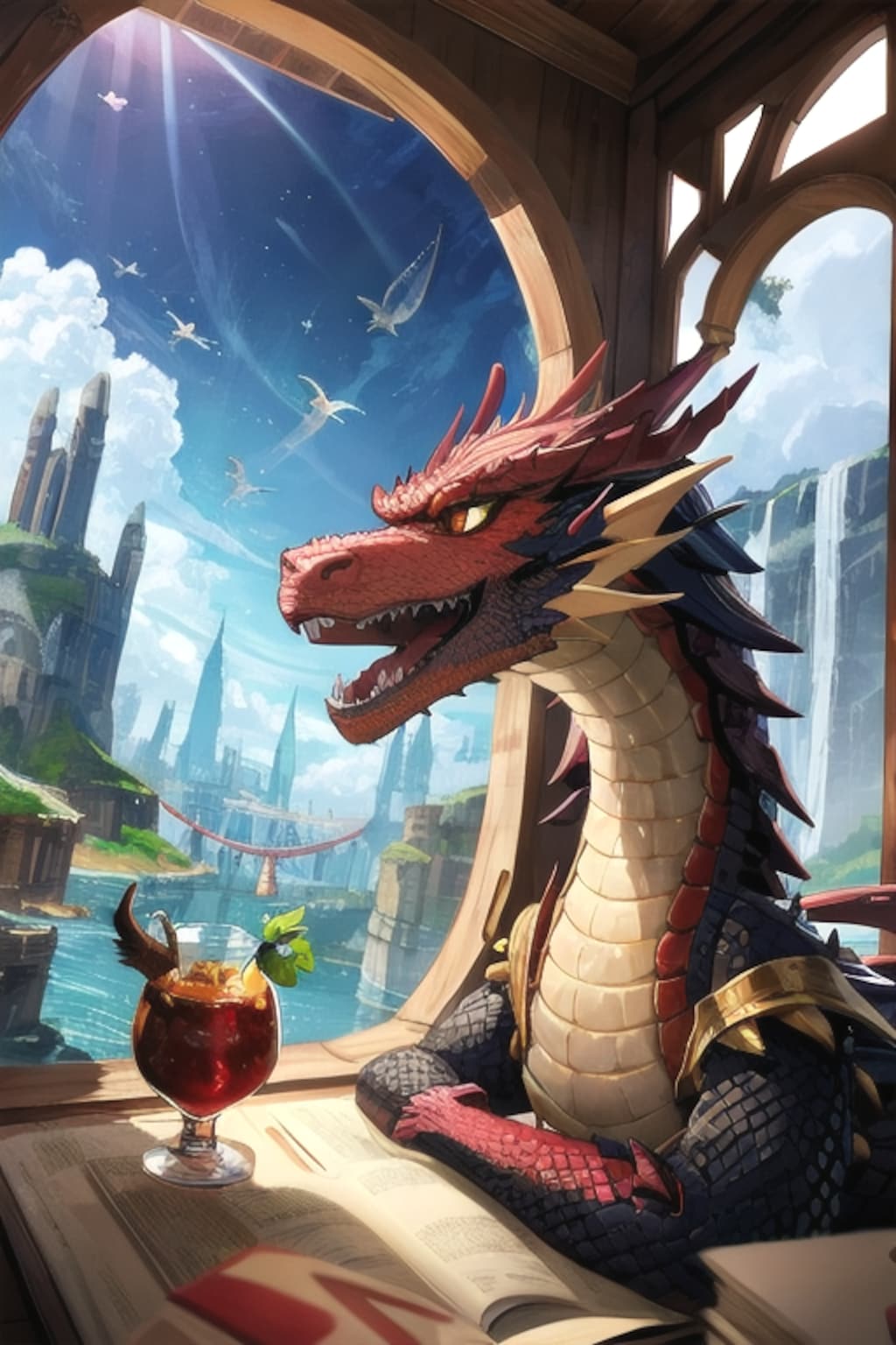 竜鏡の向こうに