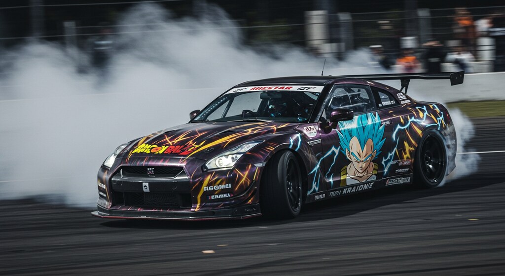 ドラゴンボールGT-Rのドリ車