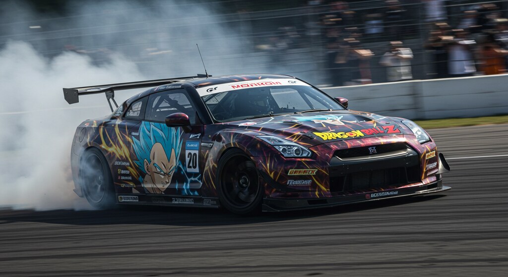 ドラゴンボールGT-Rのドリ車