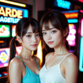 ゲーセンの彼女たち01 3枚目