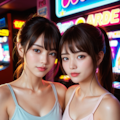 ゲーセンの彼女たち01 2枚目