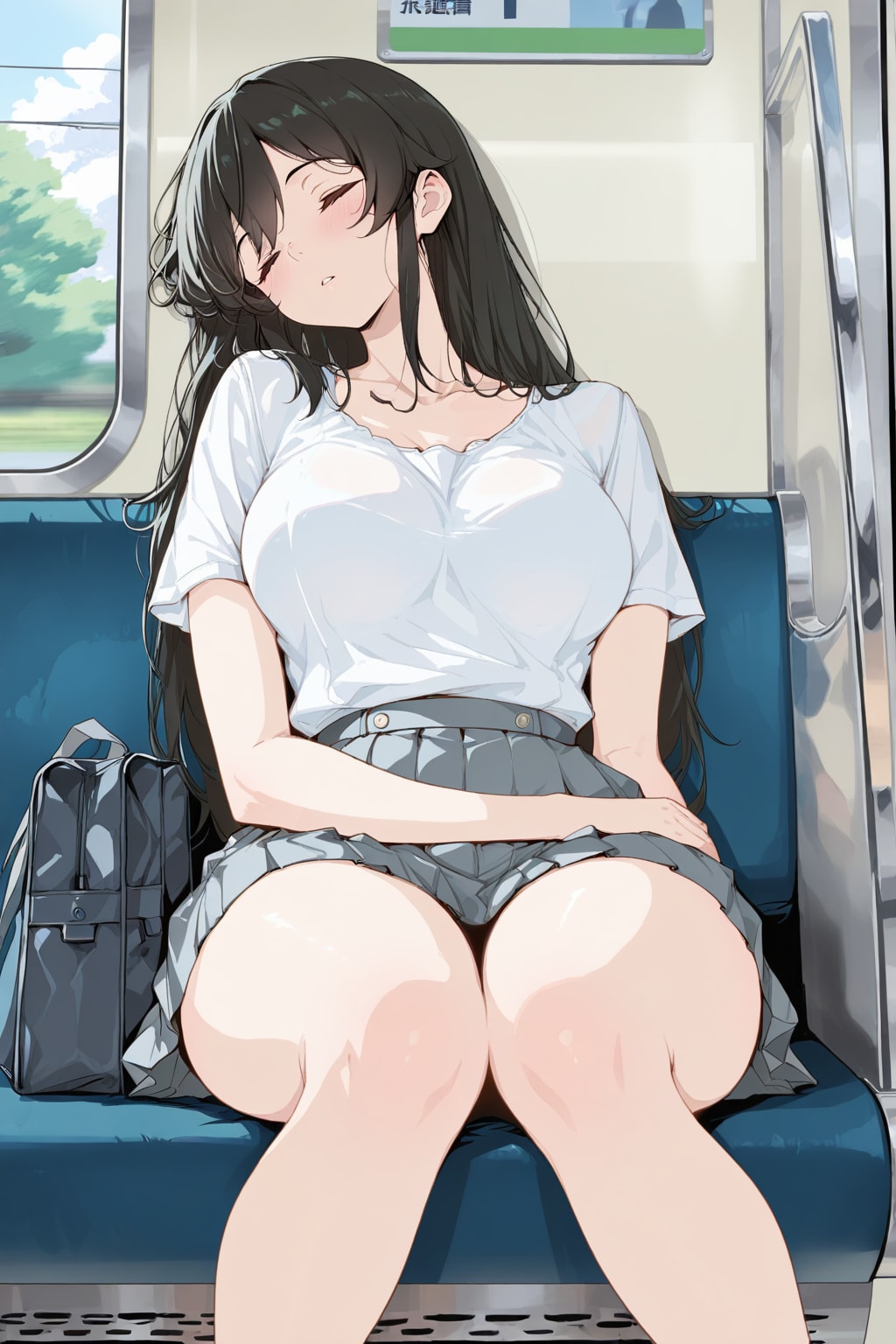 登校中