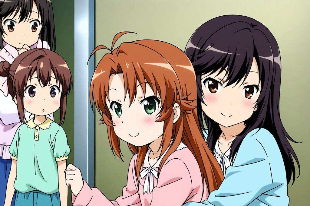 ほたるんとこまちゃん先輩のハグ尊い(*´ω｀*)