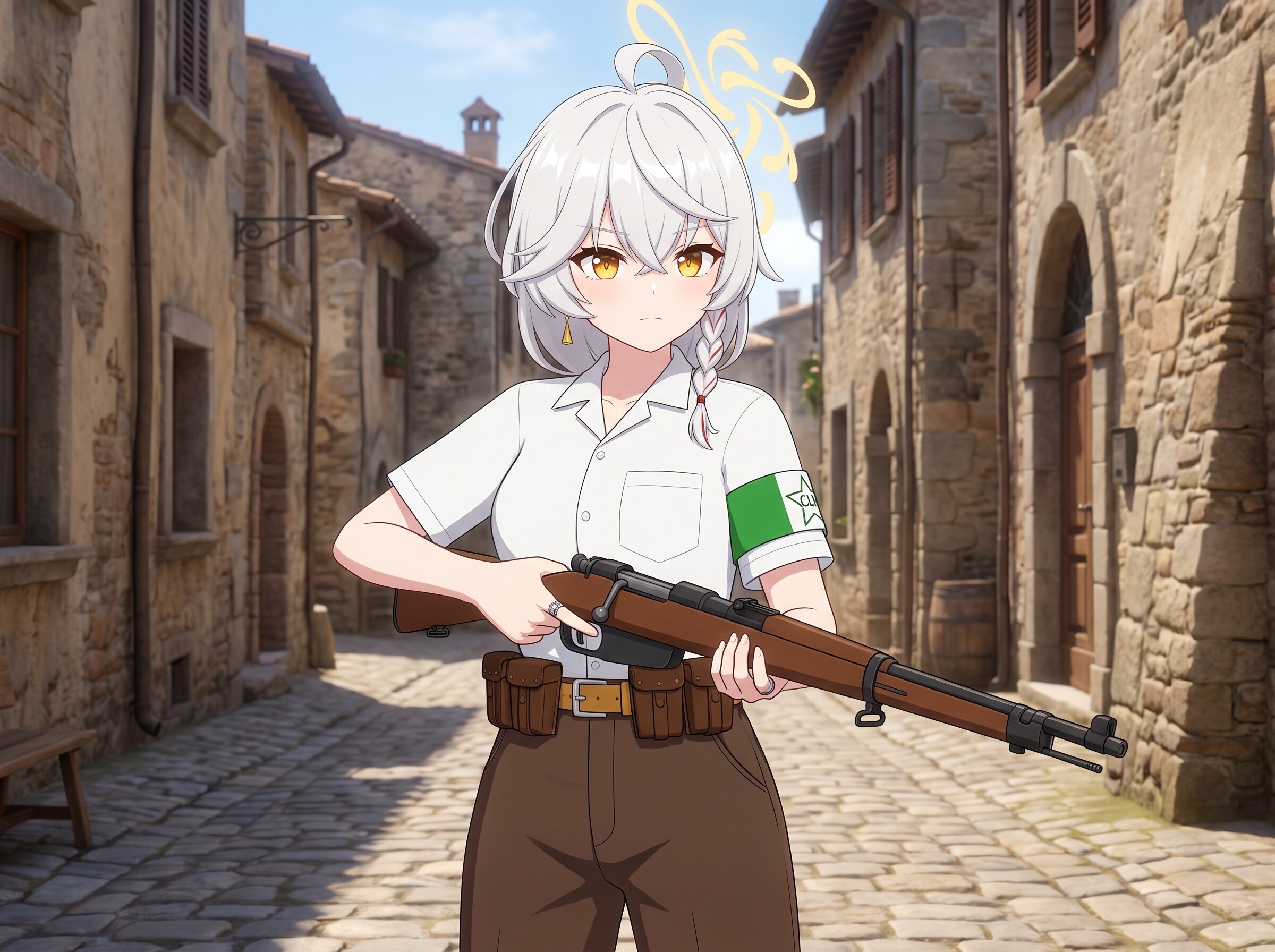 白尾エリ(イタリアパルチザン風)