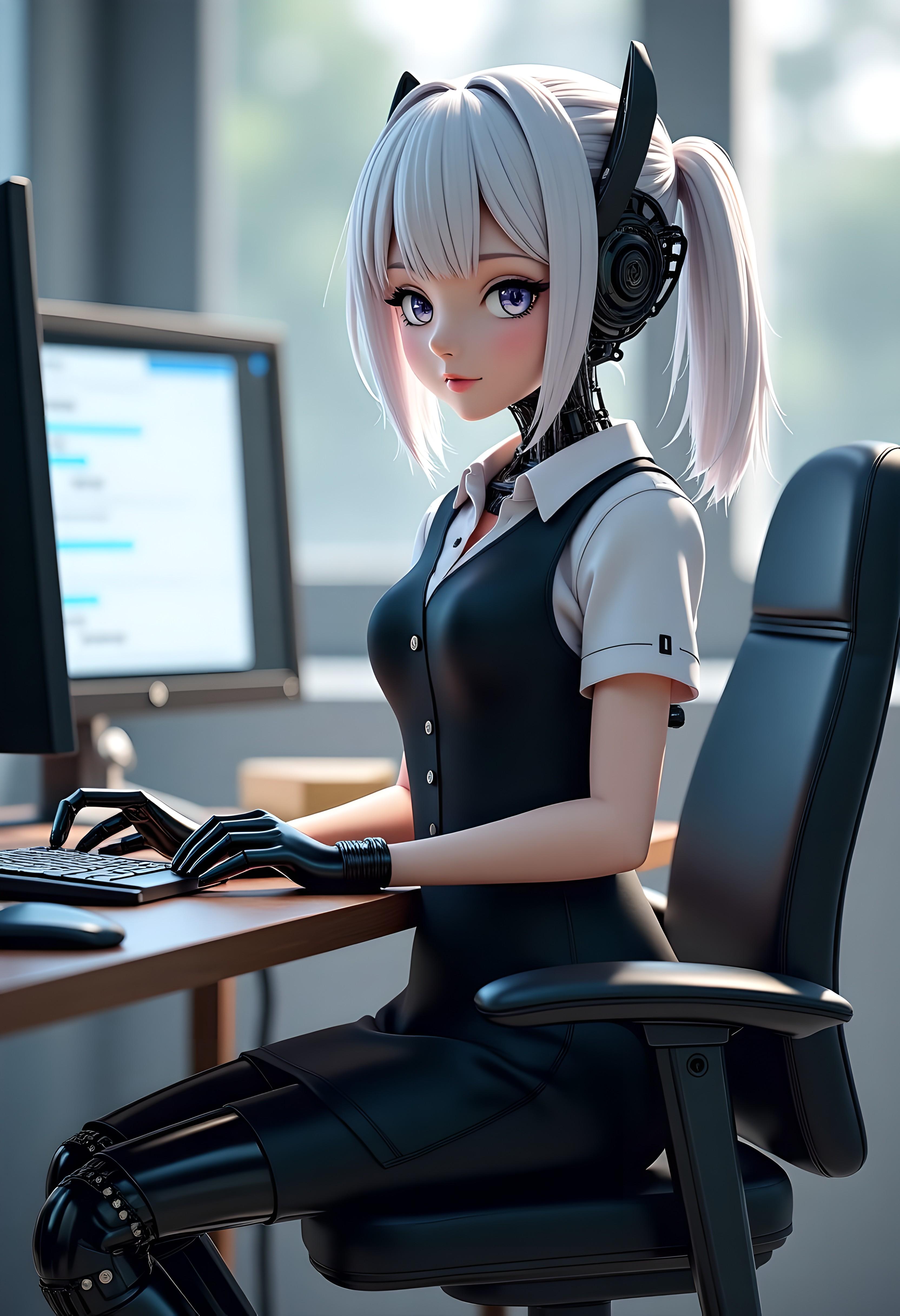 メカ娘2301号 | の人気AIイラスト・グラビア