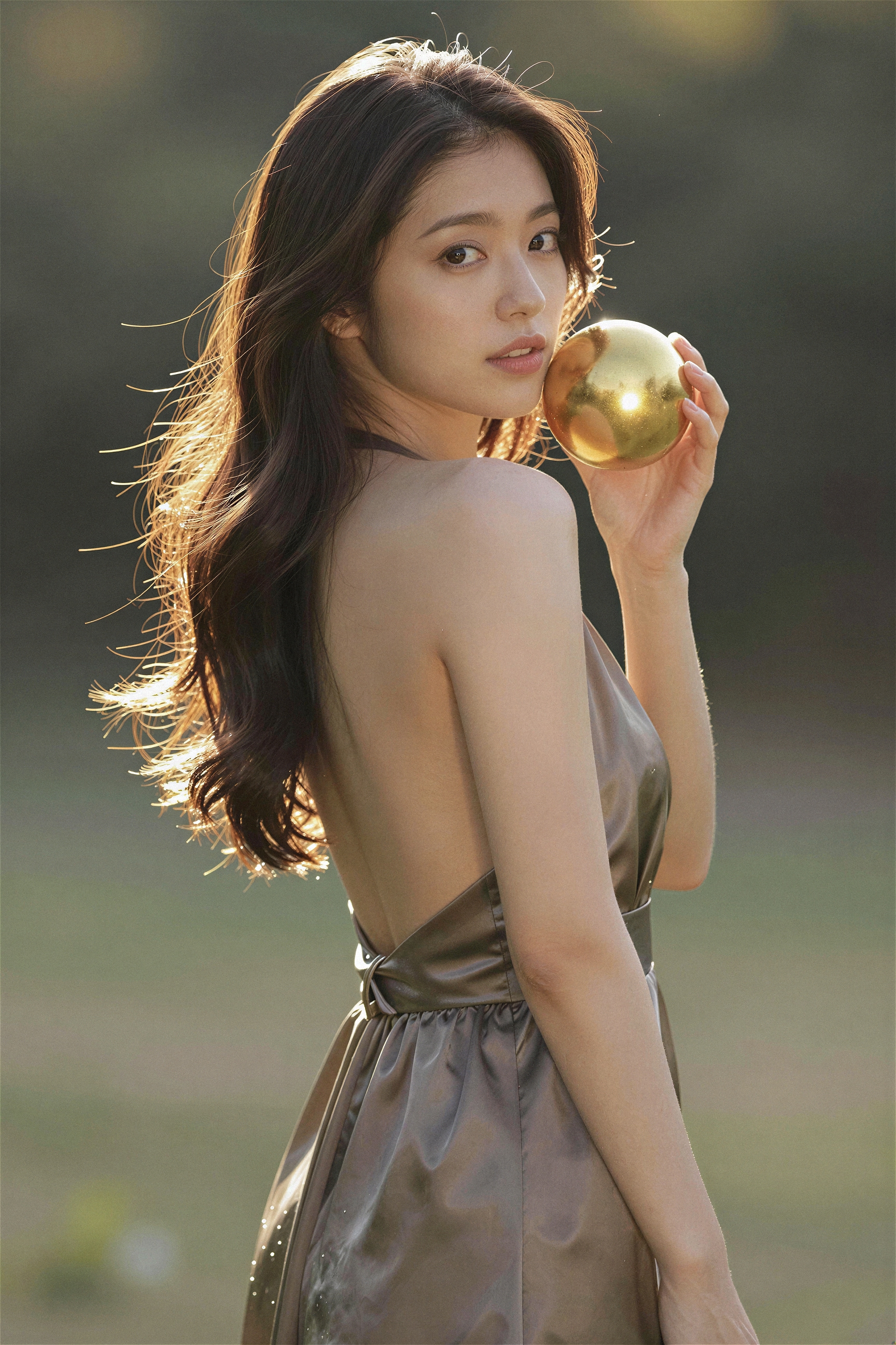 見返り美人with金玉 | の人気AIイラスト・グラビア