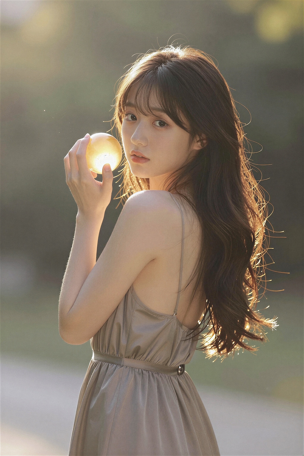 見返り美人with金玉