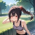 ジョギングガール 2枚目