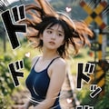勢いのある水着 9枚目