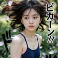 勢いのある水着 5枚目
