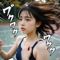 勢いのある水着 10枚目
