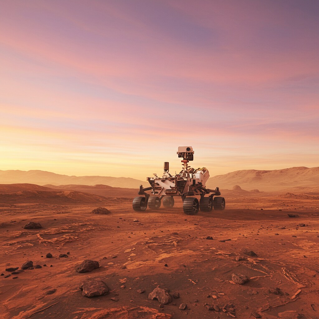 お疲れ様、火星探査機オポチュニティ