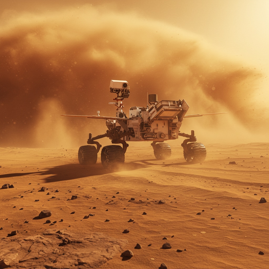 お疲れ様、火星探査機オポチュニティ