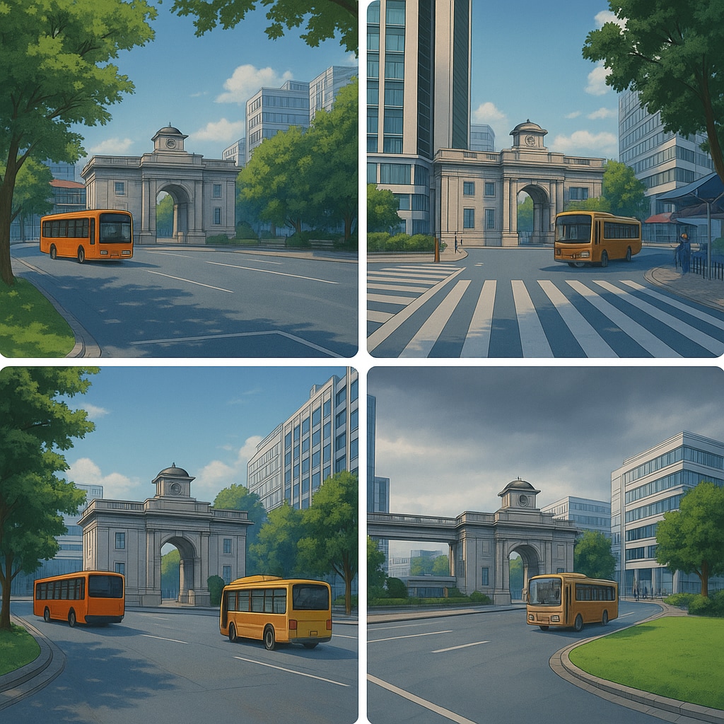 草津と軽井沢の街並み