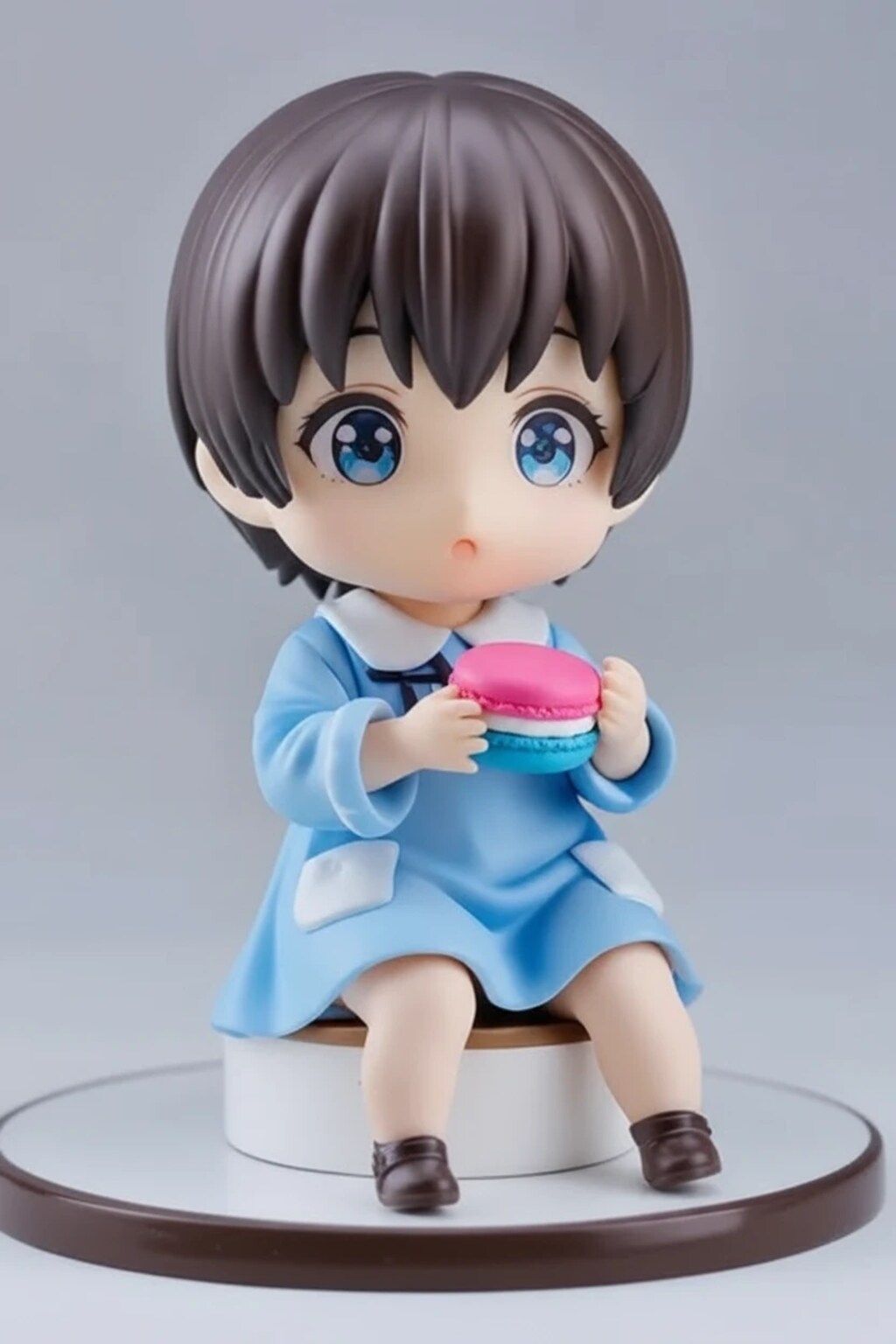 ソフトクリームとマカロンを入れ替えて見た…。