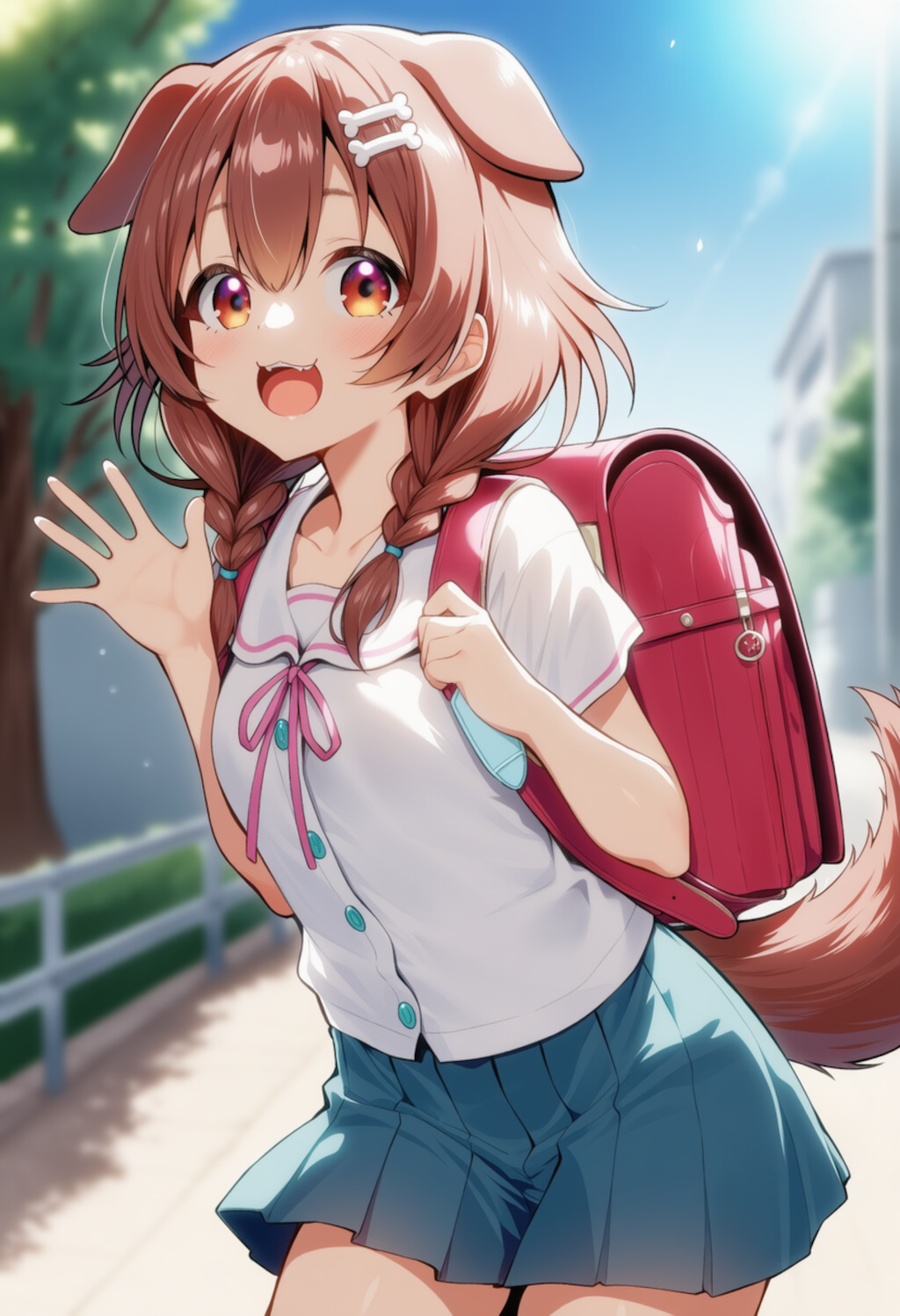 おはよー！（戌神ころね）