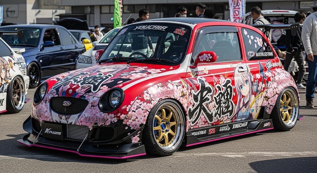 スバル360艦これ痛車