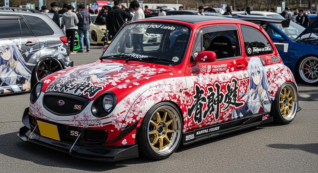 スバル360艦これ痛車