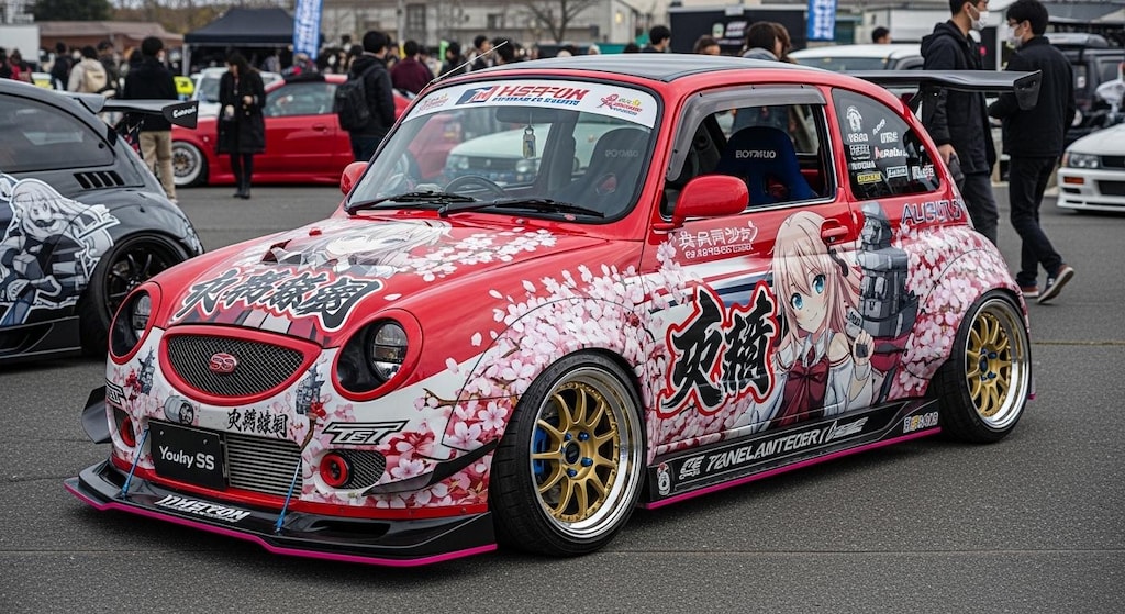 スバル360艦これ痛車