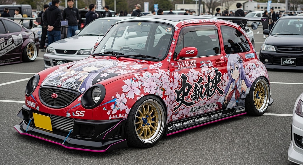 スバル360艦これ痛車