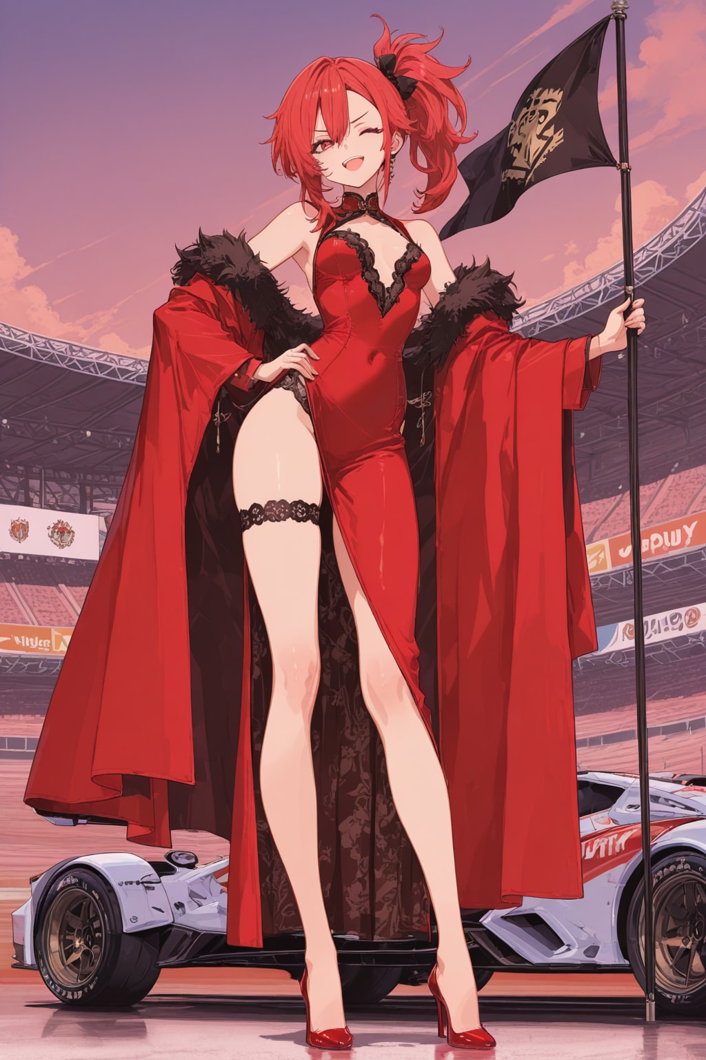 レースクイーン⋯？