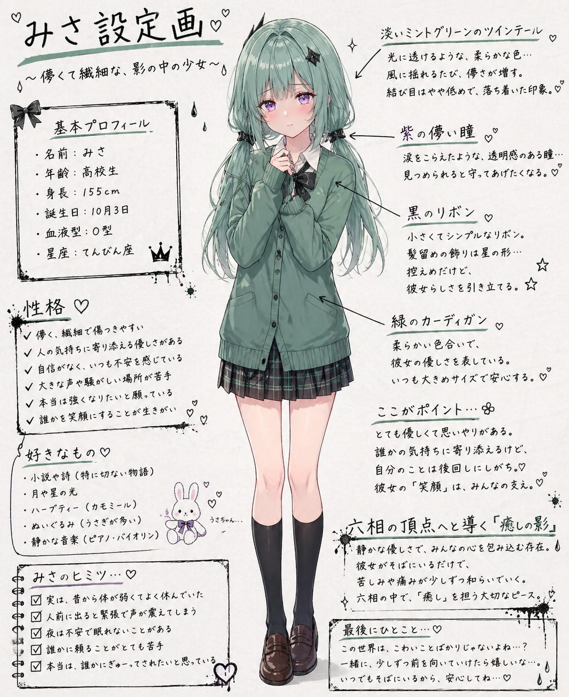 「うちの子説明④ みさ」