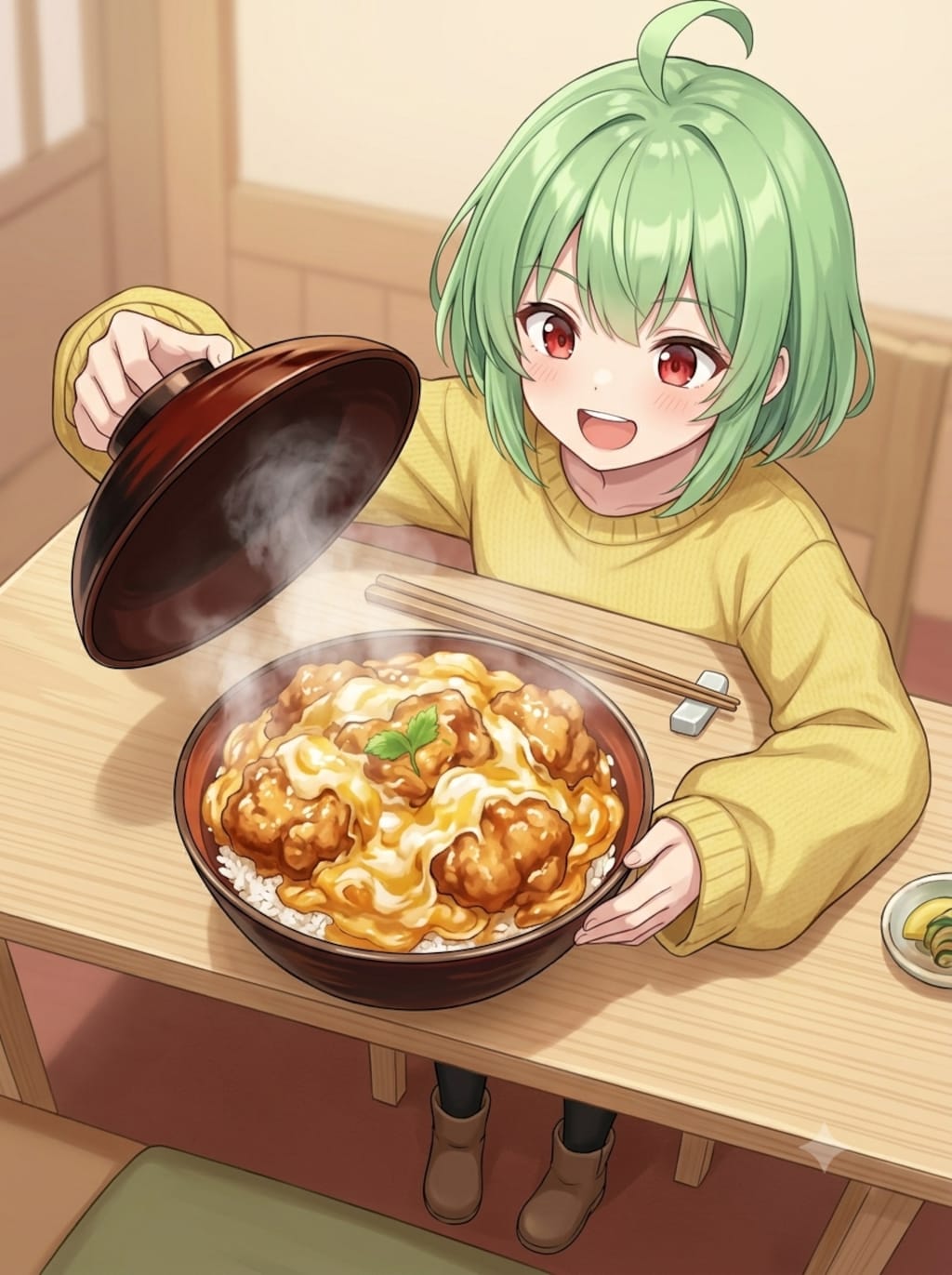 卵はトロトロ、お肉はゴロゴロ～！！byひなみ