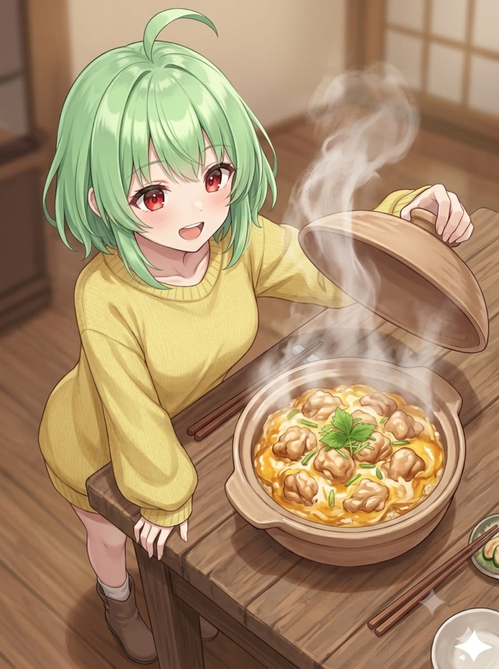 卵はトロトロ、お肉はゴロゴロ～！！byひなみ