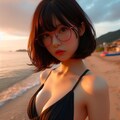 眼鏡女子 楓の海開き 追加 7枚目