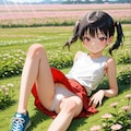 花畑の元気少女・リラックス 7枚目