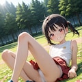 花畑の元気少女・リラックス 6枚目