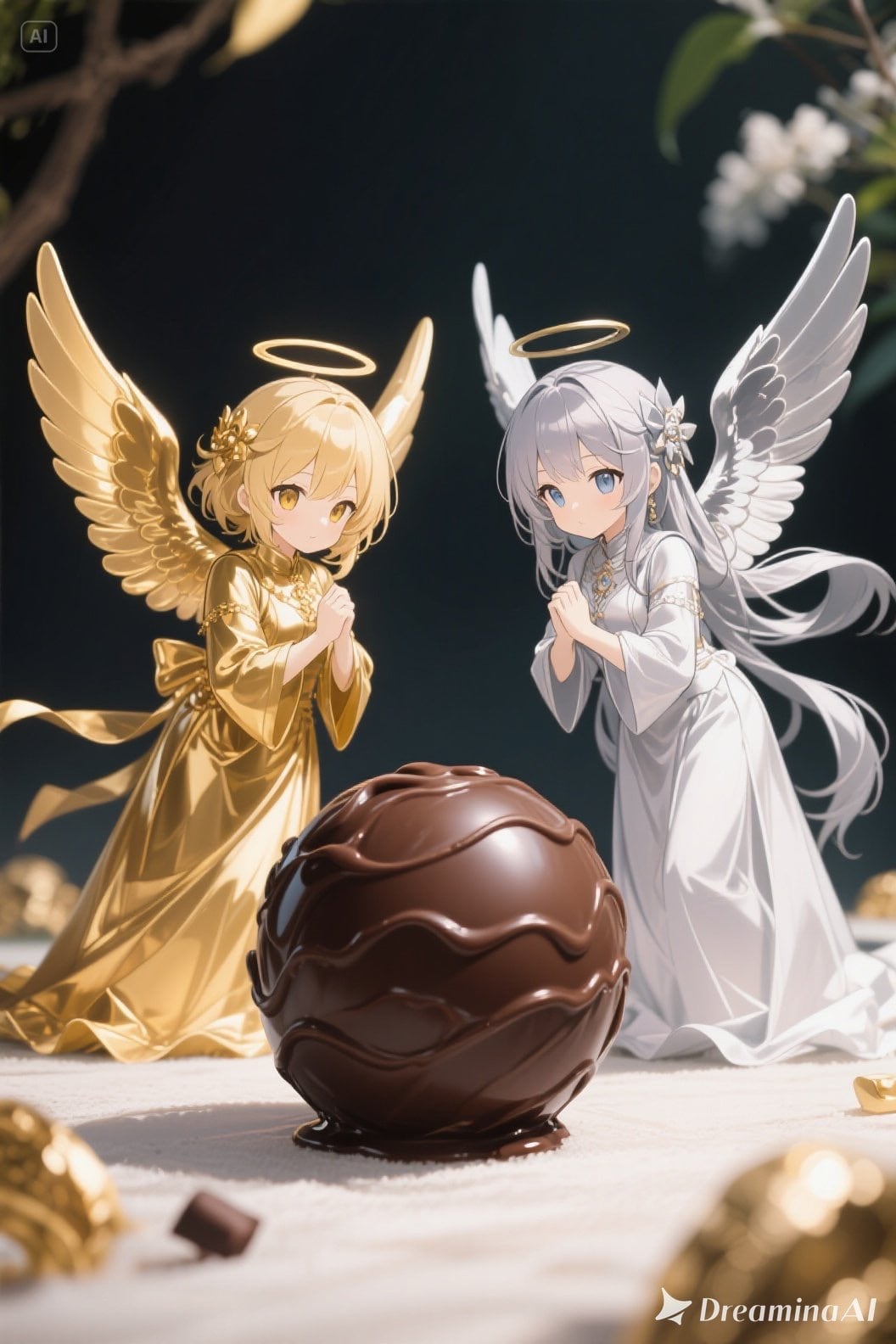 金と銀のエンゼル538 | の人気AIイラスト・グラビア