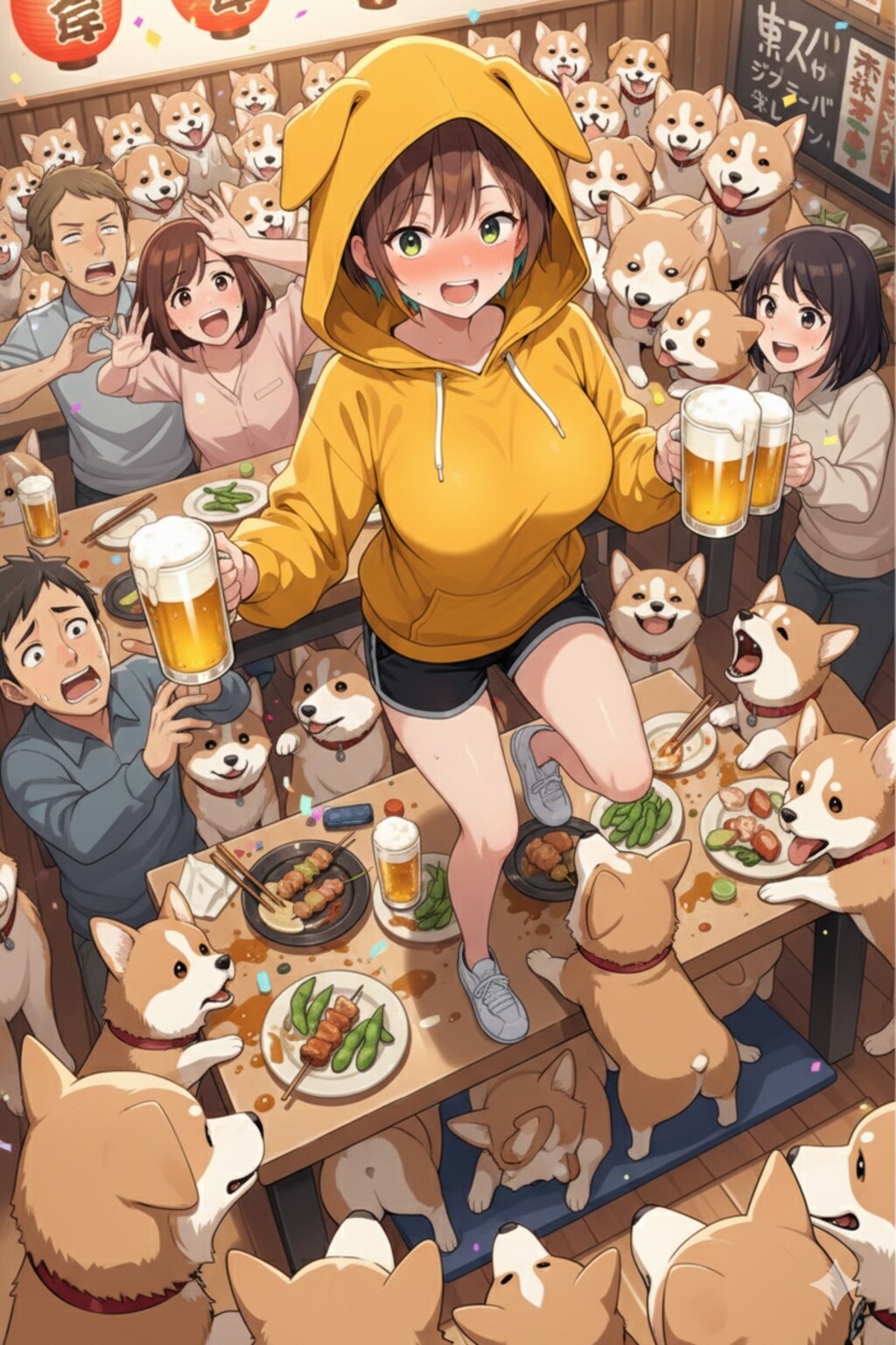 378 帰ってきたボーイッシュと太眉