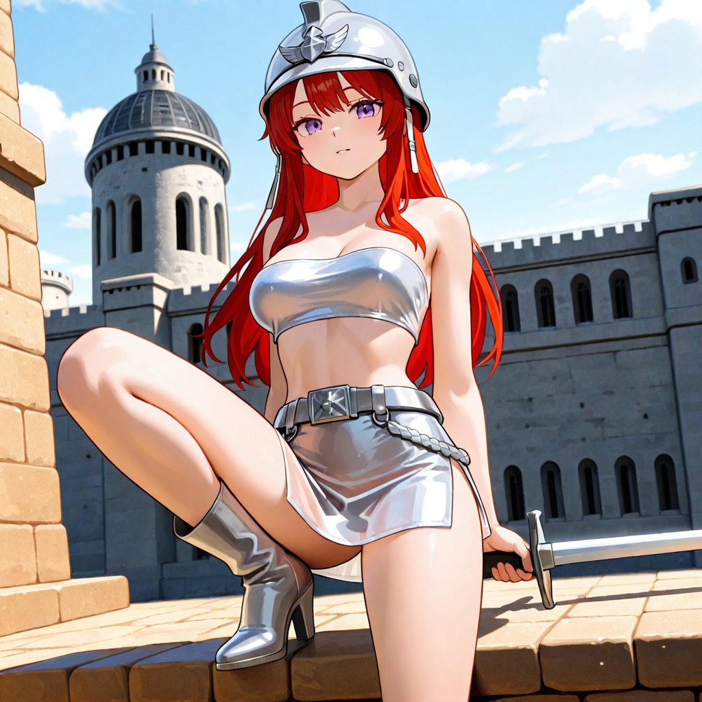 赤毛の女騎士