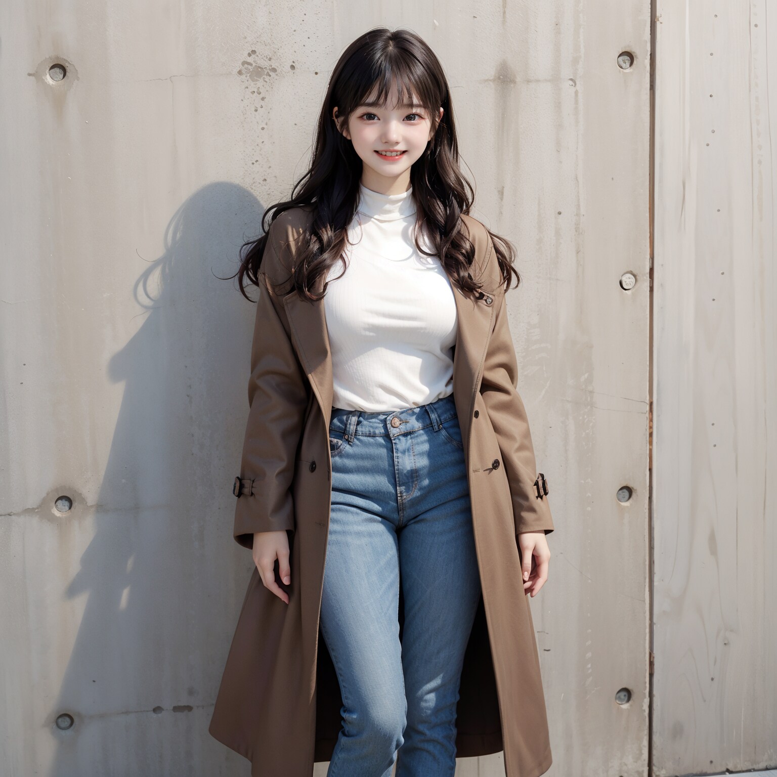 ファッションモデル③　巨乳とニット