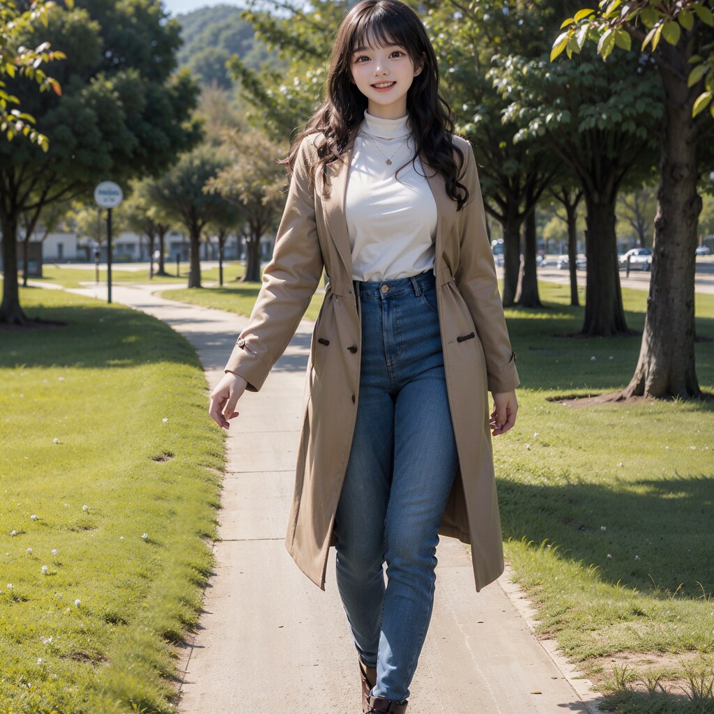 ファッションモデル③　巨乳とニット