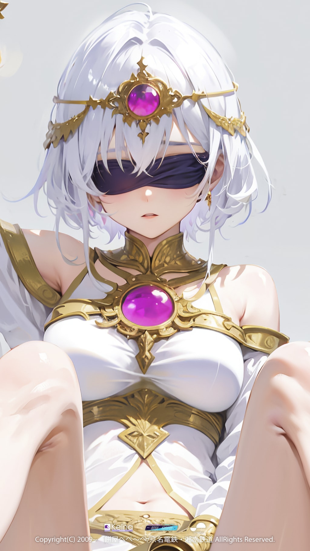 眼帯の弊社キャラクター【けい あいな】