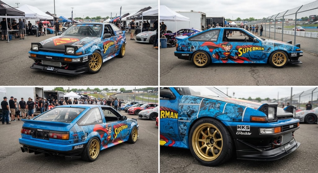 スーパーマンカラーAE86