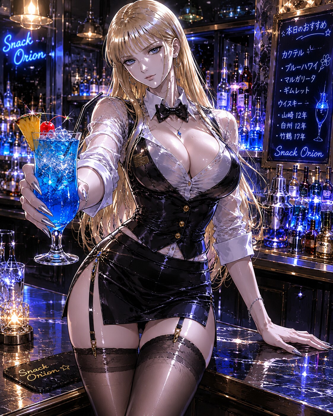 アンドロイドのバーメイド
