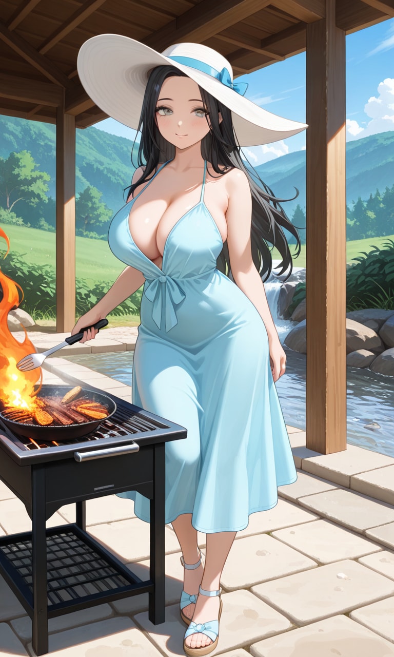 霧恵さんの夏休み