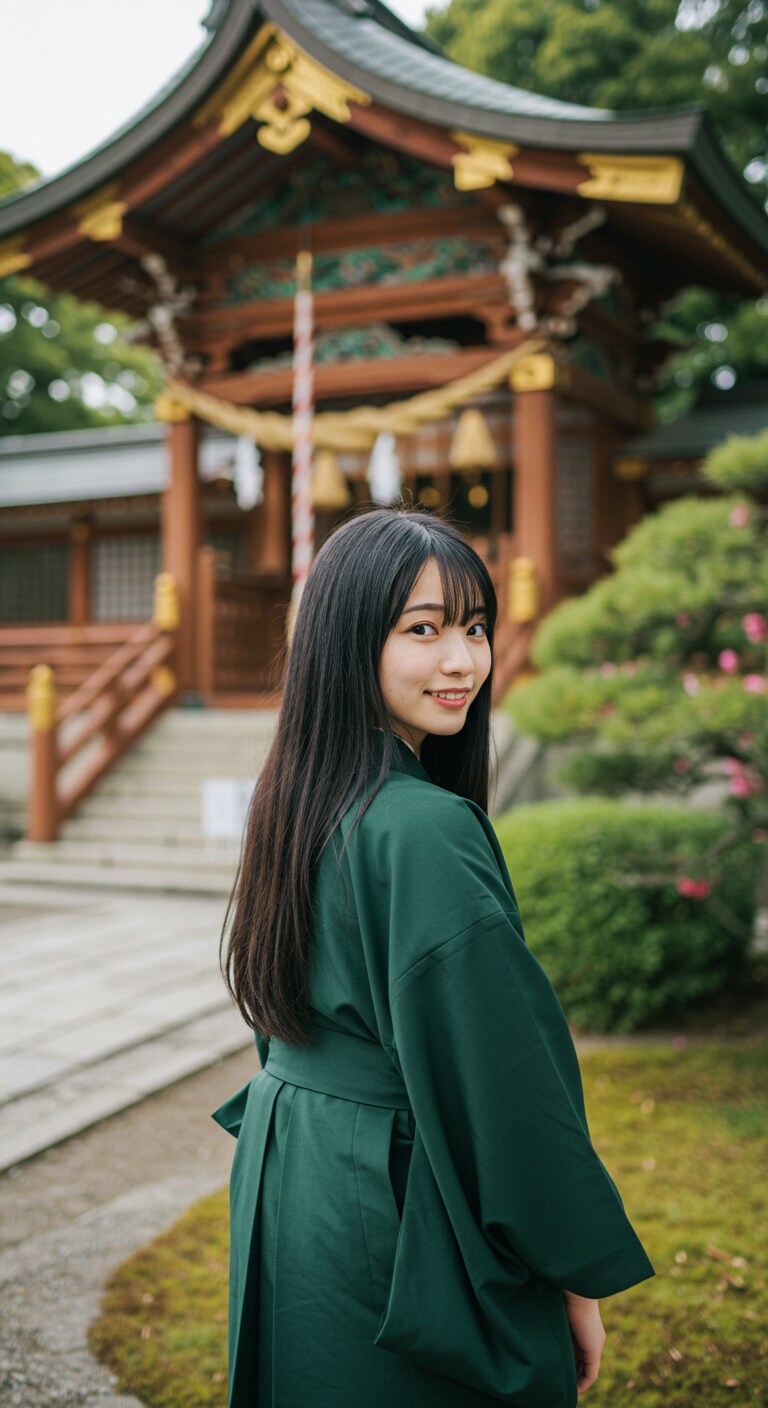 リアル見返り美人