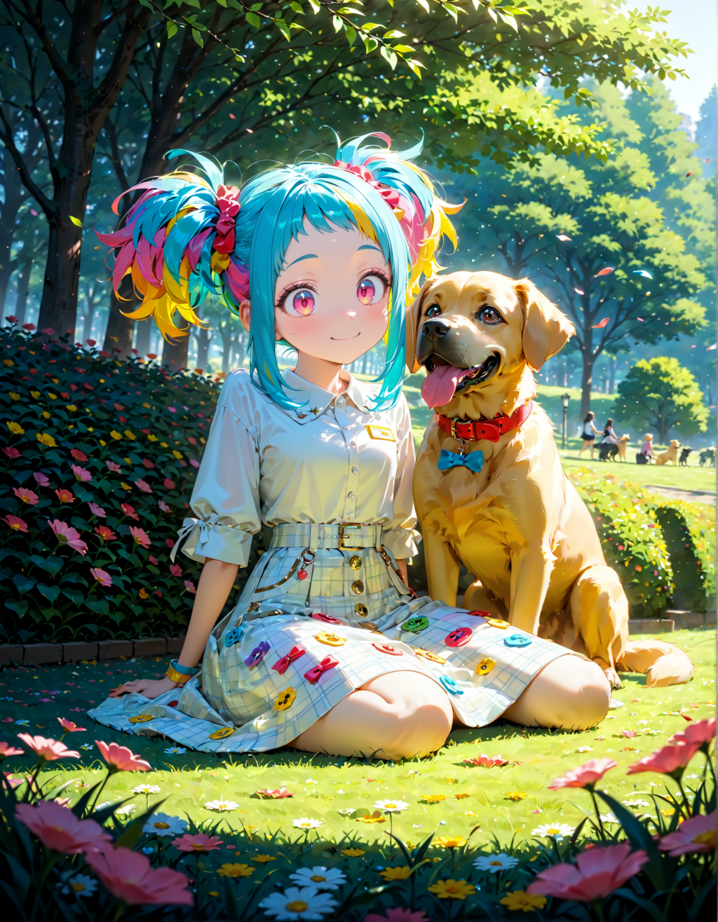 今日は国際盲導犬の日。派手髪の日　その５