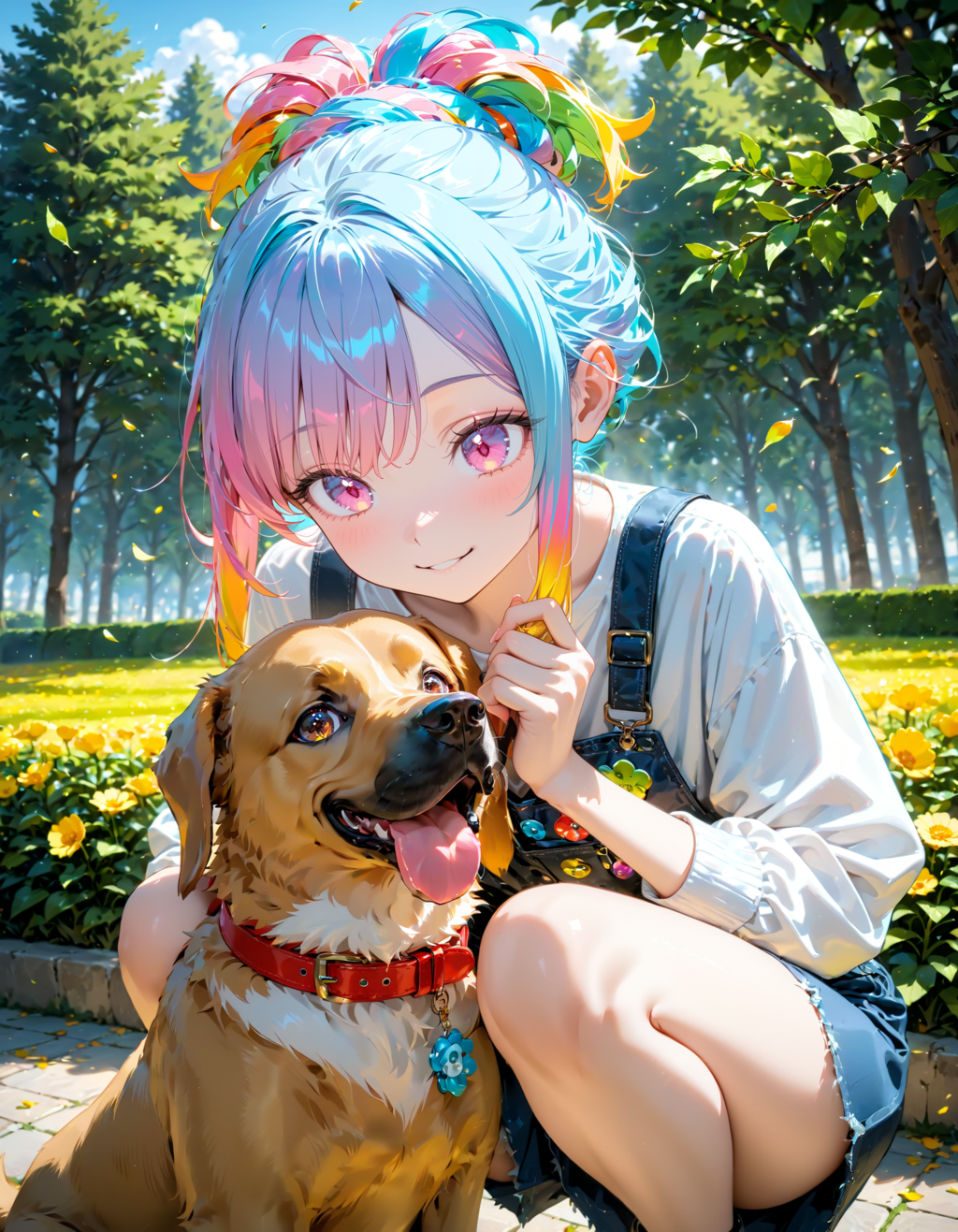 今日は国際盲導犬の日。派手髪の日　その５