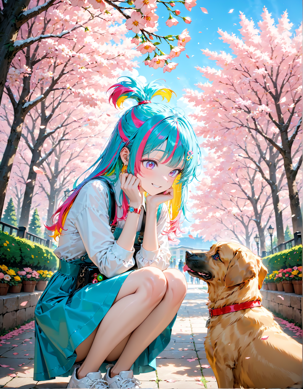 今日は国際盲導犬の日。派手髪の日　その５