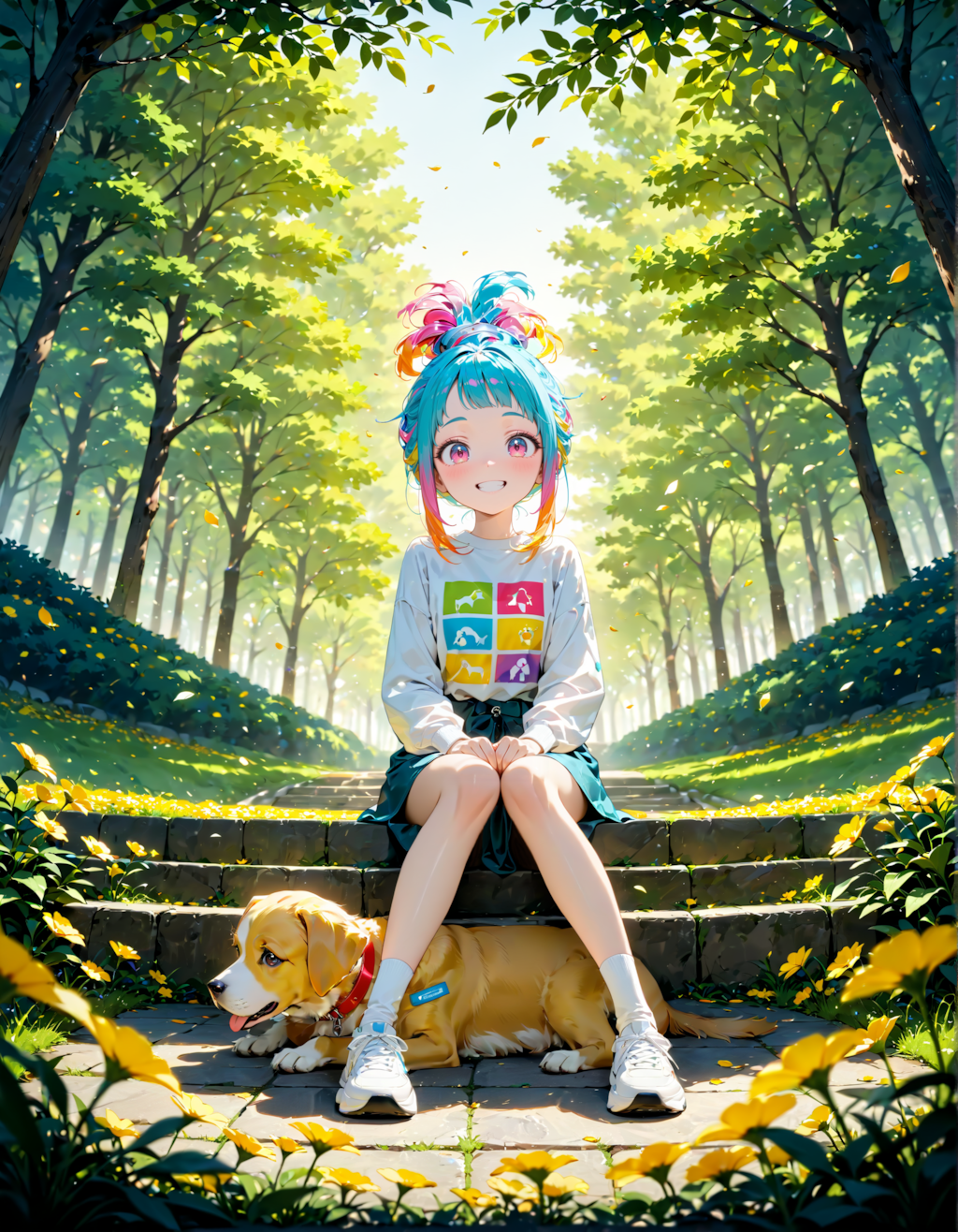 今日は国際盲導犬の日。派手髪の日　その５