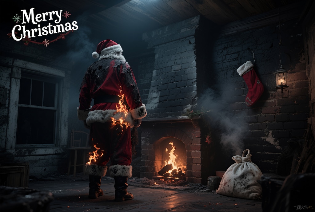 もうすぐクリスマス　サンタver